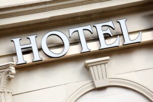 Hotell skylt